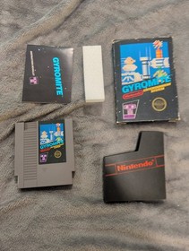 Vintage Gyromite, NES Nintendo Entertainment System 5-Screw  W/Manual & Box