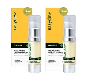 Easydew DW-EGF Melatoning Oneday Ampoule 15ml + 15ml Pro Spot Care K-Beauty - Picture 1 of 3
