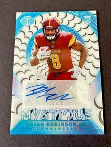2022 Panini Illusions Mystique Blue Brian Robinson Jr RC Auto /35 - Niners Back - Bild 1 von 2