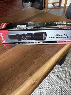 Opteka Platinum 500mm F/8 Super Telephoto Lens HD2 High Definition Package - Image 1 of 4