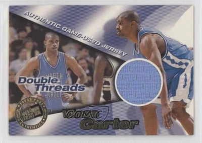 Press Pass Double Threat Threads 1998/425 Vince Carter Glen Rice novato RC HOF Foto 1 de 2