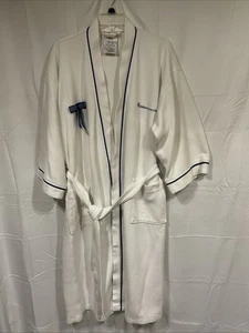 Holland America Line Embroidered White Kimono White Robe One Size Fits All - Picture 1 of 6