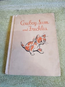 Cowboy Sam And Freckles Edna Walker Chandler Vintage Children's Illustrated 1960 - Picture 1 of 16
