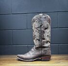Vintage Safari Exotic Leather Brown Western Boots Women’s 9 4222