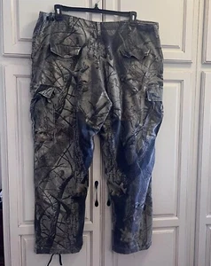 Mens Vintage Tru Spec Cargo Camo Pants Button Fly XL Hardwoods 20-200 - Picture 1 of 16