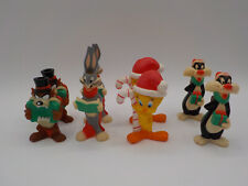 Vintage Looney Tunes 8 Light Holiday Fun Set By Minami Christmas Lights Covers