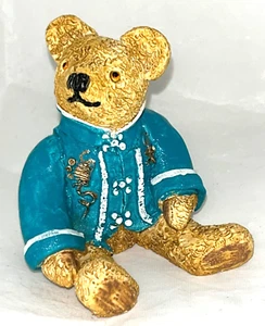 Peter Fagan. Retired “1991” Damien. Colour Box Teddy Bear Collection Ornament - Picture 1 of 7