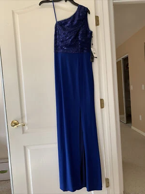 Adrianna Papell Sz 4 Formal Gown BlueViolet - Image 1 of 4