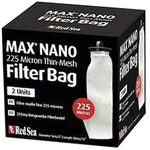 Red Sea Max Nano 225 Micron Thin Mesh Filter Bag Nano Reef Aquarium Filter Sock - Picture 1 of 2