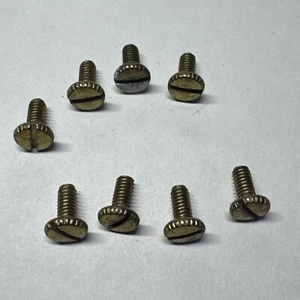 8 Vintage Messing Schrauben Schrauben für Leuchte (Aufbewahrung D) - Bild 1 von 3