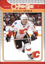 2009-10 O-Pee-Chee Calgary Flames Hockey Card #136 Jarome Iginla