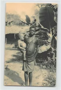 Guinea Equatoriale - Padre nativo di Egombegombe - Publ. Padiglione coloniale in - Foto 1 di 2