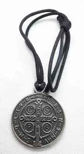 Saint Benedict Medal - Christian sacramental medal, holy medal, pendant medium - Picture 1 of 2