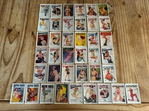 39x Compilation 1993 Magazine Cover Cards from 1930's (Gay Parisienne, Film Fun) - Picture 1 of 16