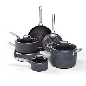 T-fal Stone Force 10-Piece Nonstick Cookware Set - Picture 1 of 6