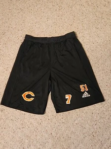 Pantaloncini neri ADIDAS ClimaLite L Chicago Bears #7/51 da uomo taglia L nuovi! - Foto 1 di 5