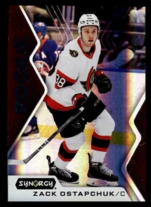 2024-25 Upper Deck Synergy Red Rookie 105 Zack Ostapchuk Senators - Picture 1 of 2
