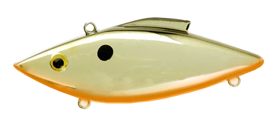 Rat-L-Trap Crappie Lipless Crankbait 1/8oz Tiny TT281 Gold Black Orange Belly - Image 1 of 1