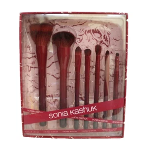 Sonia Kashuk Limited Edition Ombre Obsessed 7-teiliges Pinselset weinrot - Bild 1 von 2