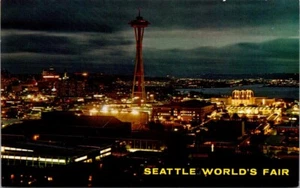 Postcard Seattle Washington World's Fair Queen Anne Hill - Picture 1 of 2