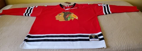 NEW!!! Mitchell & Ness Bobby Hull Chicago Blackhawks 1960/61  BLUE LINE SZ 2XL Cover