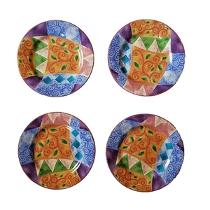 Sango Salad Dessert Plates 8” Meadow Sweet Sue Zipkin  Anythingoes Mix & Match - Picture 1 of 3