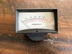 ultra hochwertiges großes Vintage VU / DB Meter, Broadcast/Recording, getestet - Bild 1 von 14