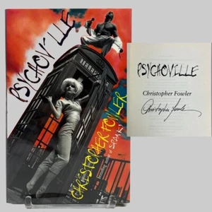 1995 SIGNED Psychoville Christopher Fowler UK First ed softcover Horror  - Picture 1 of 7