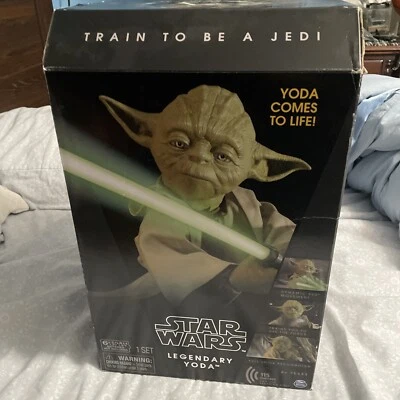 NUEVO Star Wars Legendary Jedi Master Yoda, Edición Caja Coleccionista Precintada Foto 1 de 4