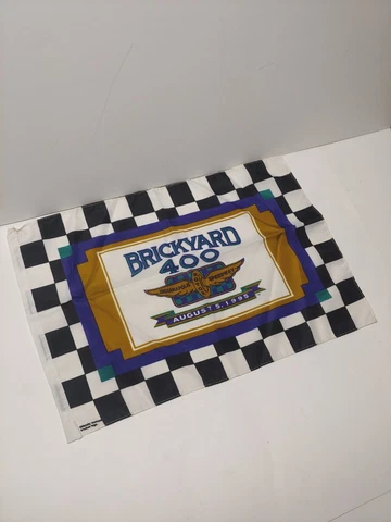 BrickYard 400 Flag Vintage NASCAR Commemorative August 5 1995 Earnhardt Race Cover