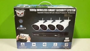 Night Owl WM-WNVR-841 Wireless NVR 1080P HD Infrared IP Cameras - Picture 1 of 4