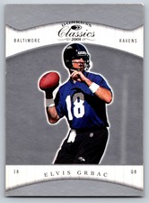 2001  Donruss Classics #6 Elvis Grbac Baltimore Ravens