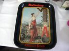 Vintage Budweiser Beer Tray Anheuser-Busch 1987 Theme Roman Girl 1896