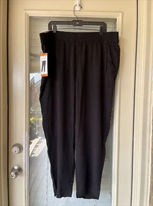 Jessica Simpson Women's Size 2XL Black Elastic Waist Soft Pants NWT - Picture 1 of 5
