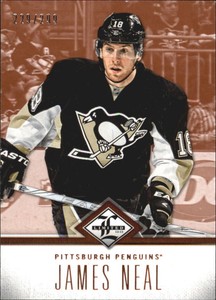 2012-13 Limited Penguins Hockey Card #6 James Neal /299