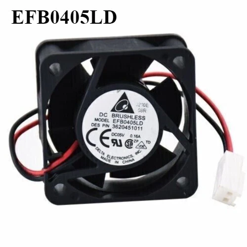 1PCS Delta EFB0405LD 5V 0.16A 4cm 2Pin Cooling Fan Fast Shipping - Image 1 of 3