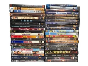 Lot 38 DVDs Movies TV Series Mixed Comedy Fantasy Drama Horror Adventure - Picture 1 of 3