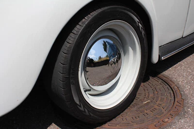 VW Käfer Modelle vor 1968 und VW BUS T 2 A Chrom Radkappen  NEU ! - Bild 1 von 4