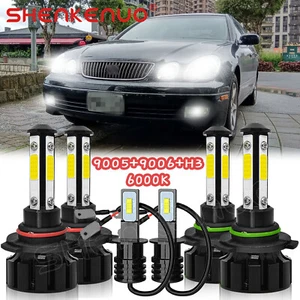 Faro LED haz alto-bajo + bombillas antiniebla para Lexus SC300 SC400 1994-2000 - Imagen 1 de 12