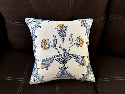 Flowers Decorative Throw Pillow 16X16 - Image 1 of 2