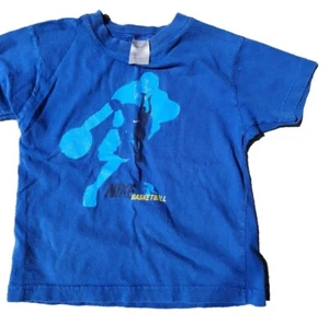Vintage Kids Nike Y2k Basketball Tshirt Size 6 - Picture 1 of 3