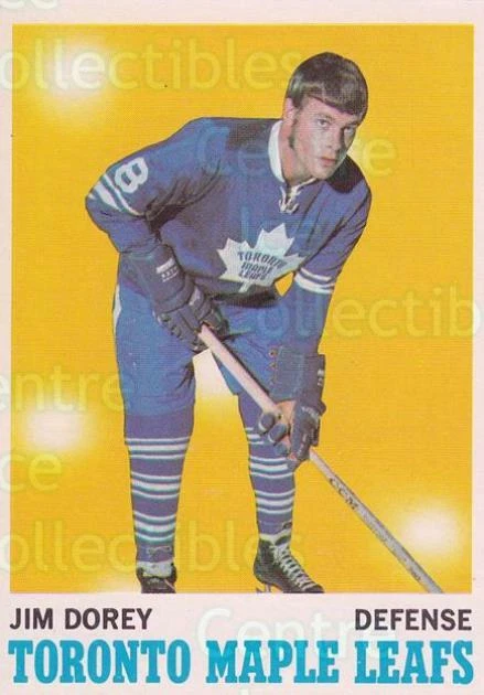 1970-71 Topps #106 Jim Dorey - Image 1 of 1