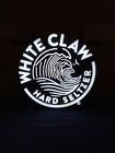 WHITE CLAW Hard Seltzer LED Sign Metal Cage Design 12" Light Bar Brand New 🍹