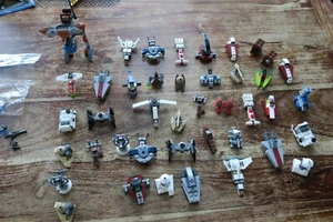 LOT LEGO STAR WARS 41 MINI VAISSEAUX ET ACCESSOIRES  ET POD - Imagen 1 de 7