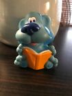 Blues Clues Cake Topper Play Or Display Figure Blue The Dog Reading Book