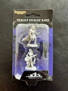 Female Human Bard Figurines (WizKids Pathfinder Battles Deep Cuts) New - Picture 1 of 1