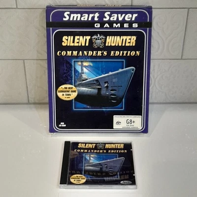 Silent Hunter Commander's Edition Big Box DOS CD-ROM Good Condition  - Image 1 of 4