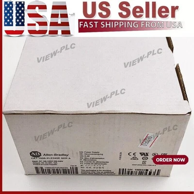 1606-XLE240E Power Supply 240W 1PH 24-28VDC Screw terminals New AB US Free Tax - Image 1 of 4