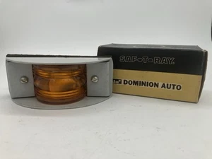 Dominion Auto Truck Universal Amber Armored Clearance Light Assembly 71-2072 - Picture 1 of 4