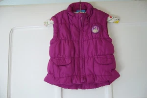 Abgesteppte Weste in Pink, für kühlere Tage, Gr. 86 - Bild 1 von 8